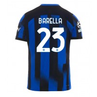Inter Milan Nicolo Barella #23 Hjemmedrakt 2023-24 Kortermet